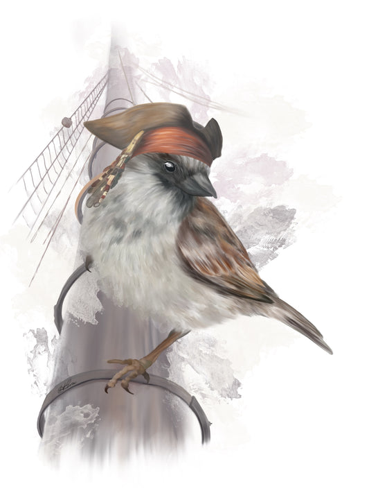 Sticker | Sparrow named Jack