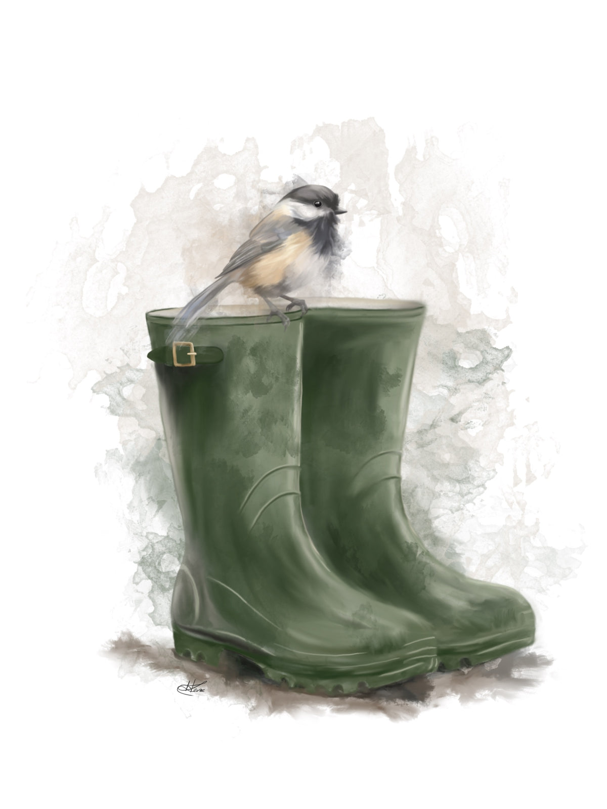Chickadee & Wellies