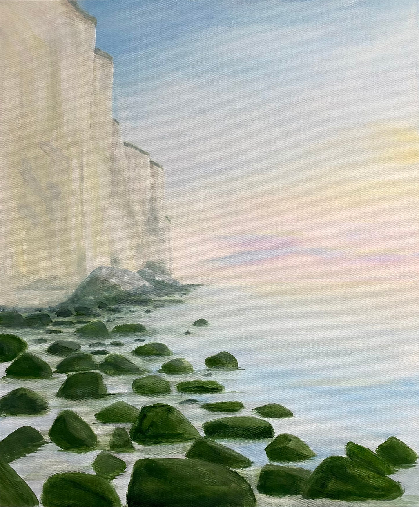 White Cliffs Print